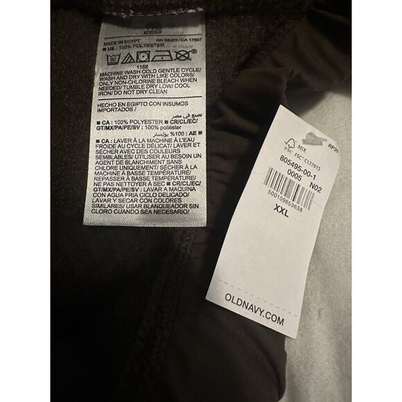 OLD NAVY Oversized Brown Sherpa Full Zip Sweater Women's SIZE XXL NWT - Picture 4 of 7